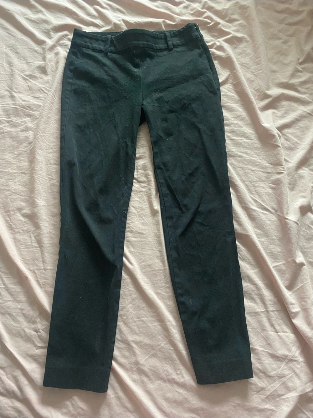 J Crew Winnie Ankle Pant - Slim Fit Classic Black Dress Pants
